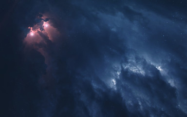 Wall Mural - awesome beautiful starfield somewhere in deep space. elements of this image furnished by nasa