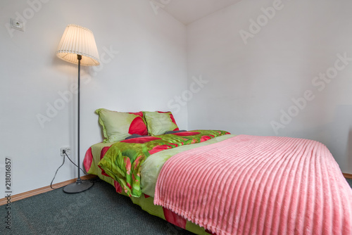 Interior Shot Of A Bedroom With A King Size Bed Modern And