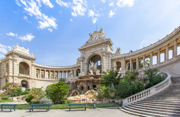 Palais Longchamp in Marseille, France