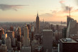 New York im Sonnenuntergang