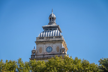 Poster - Clock Tower near San Martin Square - Rosario, Santa Fe, Argentina