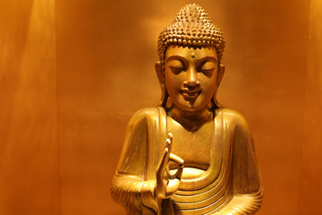 Goldener Buddha