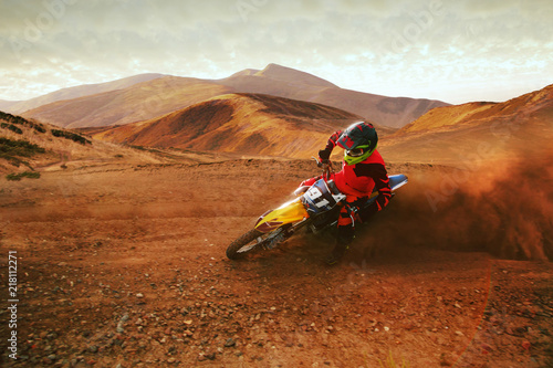 Obraz Dibond Motocross