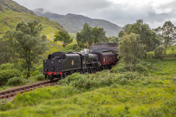 male to fort william steam train