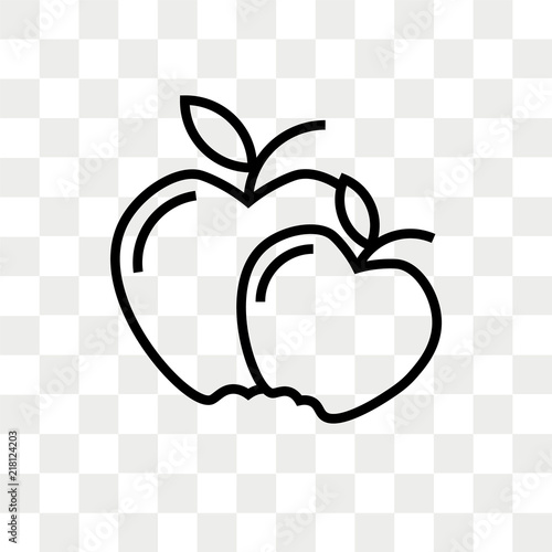 Apple Vector Icon Isolated On Transparent Background Apple Logo Design Buy This Stock Vector And Explore Similar Vectors At Adobe Stock Adobe Stock