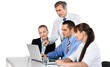 © BillionPhotos.com - Portrait of Businesspeople Working with Laptop