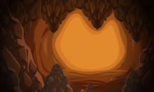 A Underground Cave Scene