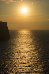 background,balearic,beautiful,blue,cap,cape,coast,color,de,europe,evening,formentor,high,horizon,island,landscape,light,majorca,mallorca,mediterranean,morning,mountain,nature,ocean,orange,rock,scene,s