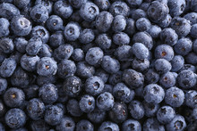 Fresh Ripe Blueberries As Background