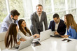 © BGStock72 - Business people brainstorming in office during conference
