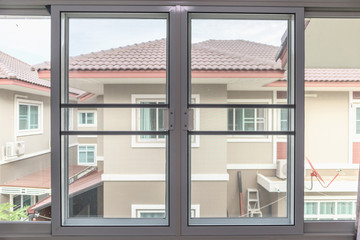 mosquito net wire screen on house window protection against insect