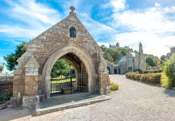 Sticker - Portal Historic Building at St. Michael’s Mount Marazion Cornwall South England