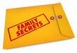 Family Secrets Heredity Ancestry Research 3d Illustration