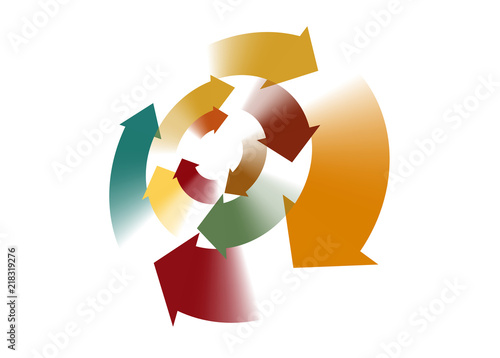 矢印 循環 グラデーション Stock Vector Adobe Stock 矢印 循環 グラデーション Stock Vector Adobe Stock