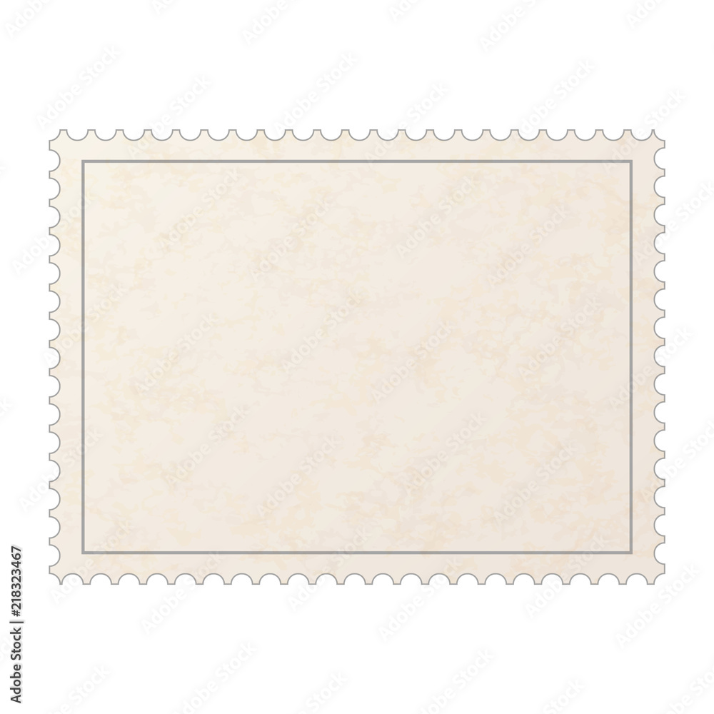 Papper Stemp Old Blank Stamp Paper