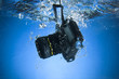 Fotokamera im Wasser