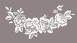 lace floral garland