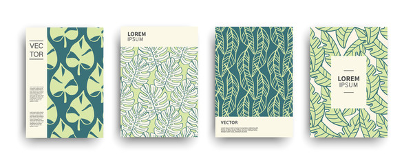 Tropic nature exotic covers set