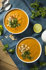 Wall Mural - Homemade Thai Sweet Potato Soup