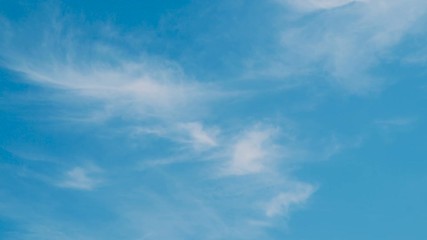 white light clouds on blue sky