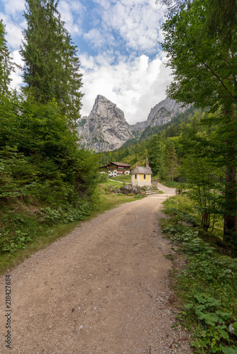 Kapelle Beim Anton Karg Haus Im Kaisertal Buy This Stock Photo
