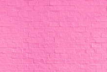 Pink Brick Wall Texture And Background