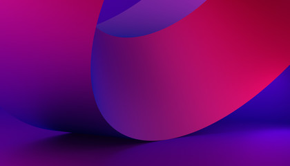 Wall Mural - abstract 3d rendering of a modern geometric background. minimalistic design for poster, cover, brand