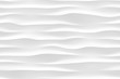 3d white wave seamless texture