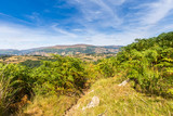 Fototapeta Na ścianę - Panorama with view on Brecon Beacons National Park