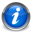 © FR Design - Info icon optimum blue round button