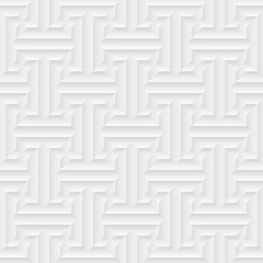 Poster - Vector modern seamless pattern. Volumetric geometric pattern