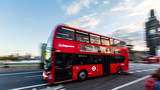 Fototapeta  - The Red Busses of London