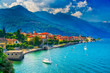 canvas print picture - Cannobio am Lago Maggiore, Italien