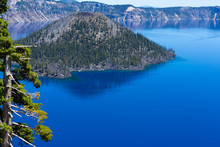 Crater Lake In Oregon, The Deepest Lake In North America