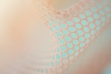 Abstract mesh pattern