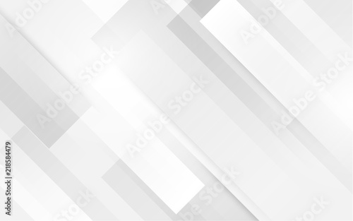 Abstract white square shape with futuristic concept background