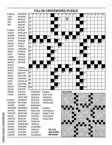 39,899 Crossword Puzzle Wall Murals - Canvas Prints ...