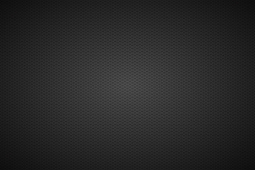 Wall Mural - perforated black metallic background, metal texture, simple texnology illustration, circle, rounded 