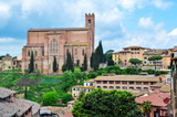 Fototapeta  - Basilica of San Domenico, Siena, Italy