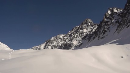 Wall Mural - Winter mountain landscape