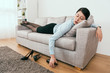 © PR Image Factory - she is drunk and fell asleep