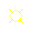 © bestforlater91 - sun icon Vector illustration, EPS10.