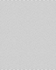 Seamless black and white wavy lines simple pattern, abstract geometric background
