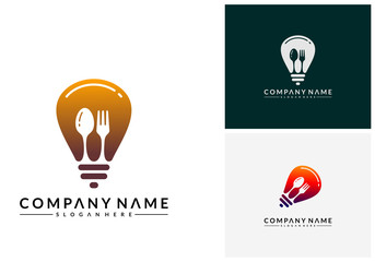 Food Idea logo designs vector, Food Inspiration logo template