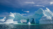 Dramatic Ice Formations Off the Coast of Antarctica