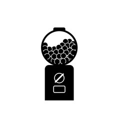 Sticker - Gumball Vending Machine simple icon