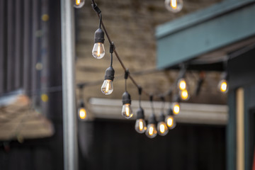 Hanging Outdoor String Lights