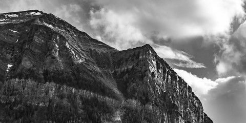 Cliff View from Deer Lodge - Lake Louise