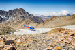 © Lab_Photo - Picture of Scenic tour helicopter flies over the Southern Alps mountain range at Mount Cook National Park, New Zealand