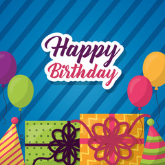 Poster - happy birthday card